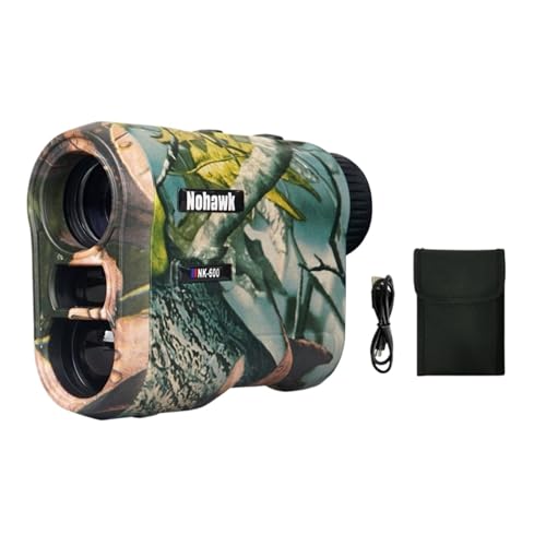 600M 1000Y Golf Rangefinder for Hunting Range Finder with Slope Compensation for Golfer Monoculars Distance Meter(Hunting Rechargeable)