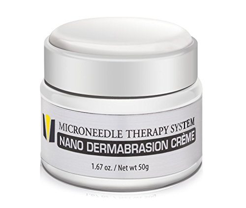 Nano Microdermabrasion Cream Facial Scrub Face Exfoliator Micro sized Exfoliating Crystals Blackhead Remover + Pore Minimizer – At Home Use (50ml)