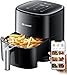 Proscenic T22 Friggitrice ad Aria, 5L Air Fryer Controllo con App & Alexa e Display LED Toccabile,11 Programmi Preimpostati,Rumore Basso,Senza BPA e PFOA per Patatine Fritte/Pizza