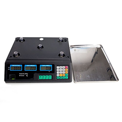 Electronic Price Computing Scale, 66 LB Digital Deli Weight Scales, LED - View #6