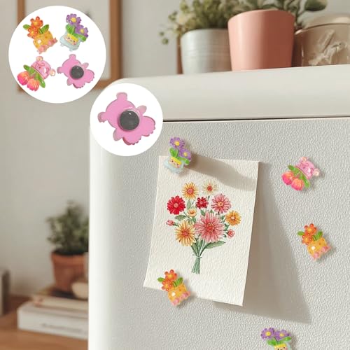 30 imanes pequeños decorativos para refrigerador miniatura 5