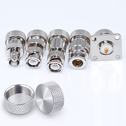 5 cubiertas para conector coaxial N hembra impermeables miniatura 5