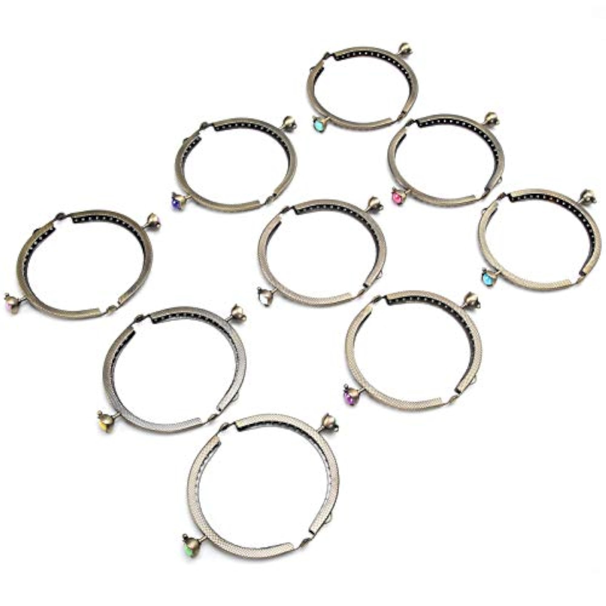 Exquisite Metal Kiss Lock Frame for Handbags