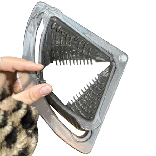 Colador para desagüe de fregadero angular – atrapador de residuos alimenticios con magnético | Cesta colador magnético para sifón | Para cocina, granja, apartamento, oficina, dispensa, y café