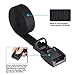 Mind and Action Kayak Tie Down Straps,Quick Hood Loops Trunk Anchor,Canoe Transport Accessories Secure Vehicle Lashing Point (2 Straps+2 Loops+2 Hooks)