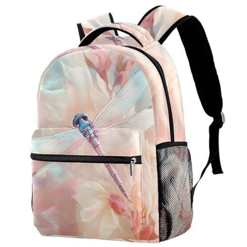 Sac à dos de voyage rose pour l'école et les sorties des filles et garçons