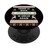 Photo Gallery trump is back christmas is great again – funny retro ugly popsockets popgrip adesivo Photo Gallery trump is back christmas is great again – funny retro ugly popsockets popgrip adesivo