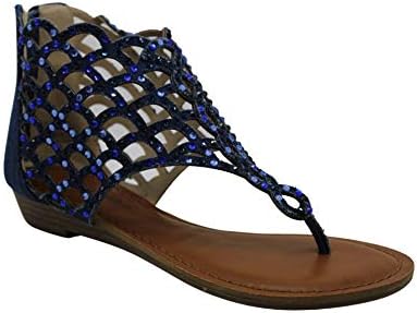ZIGI SOHO Womens Melaa Split Toe Casual Gladiator Sandals, Bldmu, Size 7.5  : Buy Online at Best Price in KSA - Souq is now Amazon.sa: Fashion