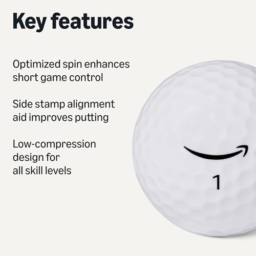 Amazon Basics Core Soft Golf Balls