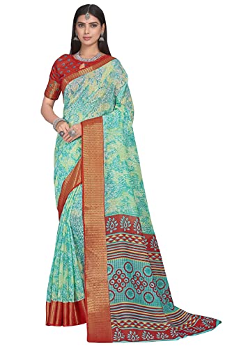 Image of Glory Sarees Women's Cotto Silk Saree With Blouse Piece (Fashion104 Parent)