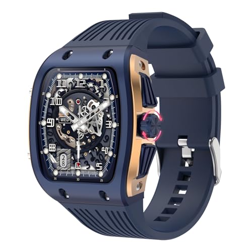 BRIBEJAT Reloj Inteligente Hombre   Llamadas Bluetooth, 1.76