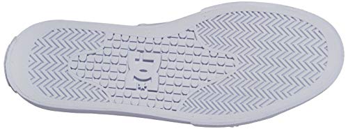 DC mens Manual Skate Shoe, White, 3.5 US