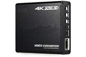 UHD 4K Composite to HDMI Converter Upscaler
