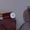 Equity 14075 Black Analog Wind-Up Alarm Clock