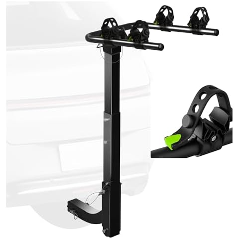 LUCKYERMORE Adjustable Foldable Bike Rack Cover
