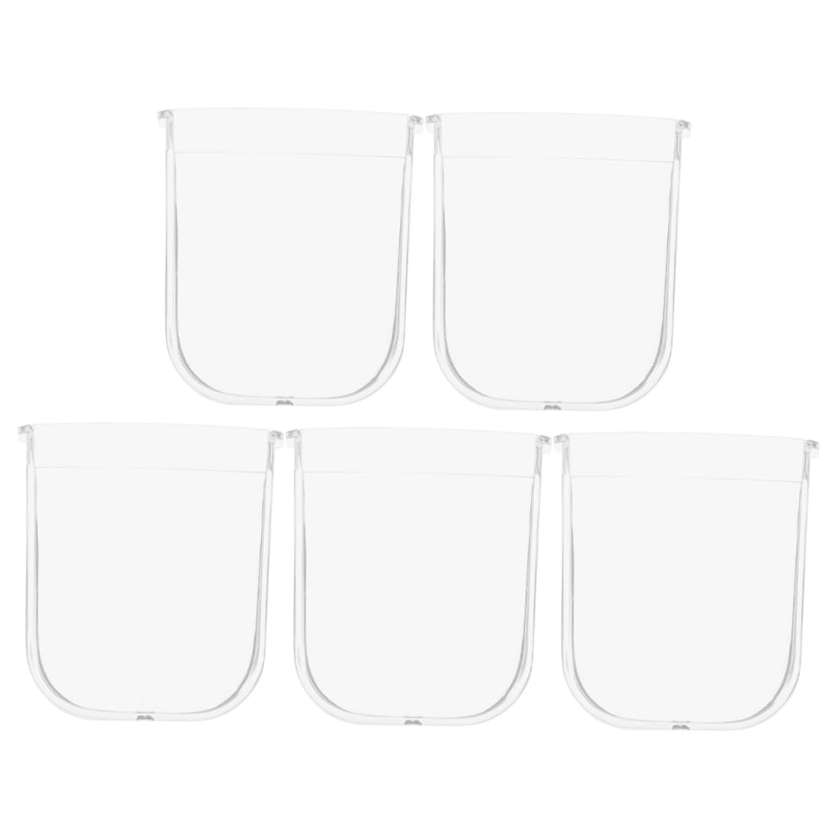 Zerodeko 5pcs Condensation Collector Box for Electric Pressure Cookers: Easy to Clean Plastic Water Collection Cups Compatible with Multiple Brands