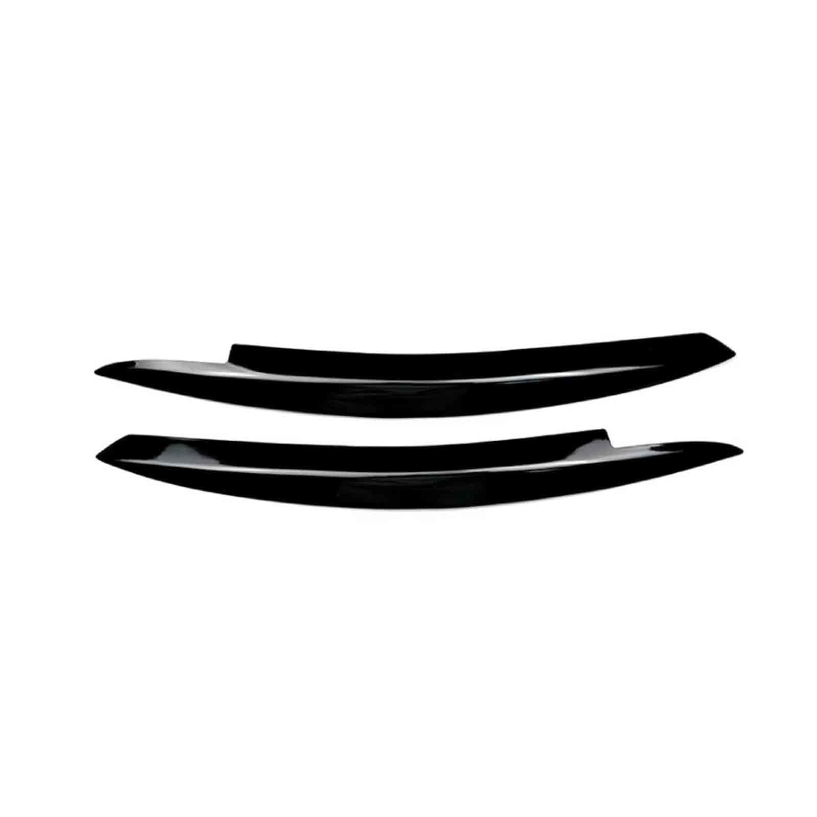 YPFYBHD Compatible with VW Golf 6 Golf6 MK6 GTI R 2009-2012, 1 Pair Car Headlight Eyebrow Eyelid Lamp Car Evil Eye Car Sticker Exterior Accessories Modification,Black