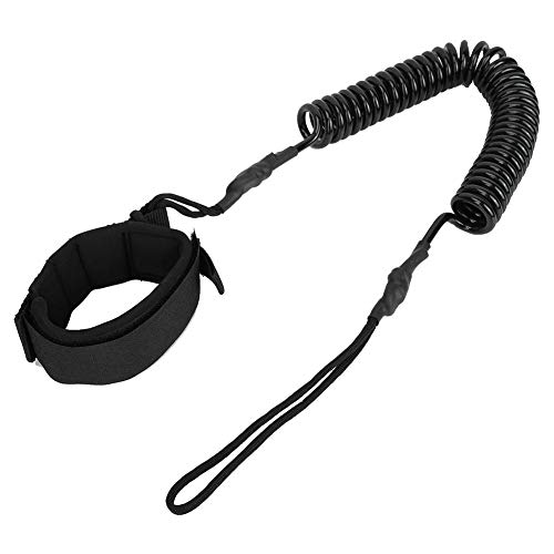 Trela de surf durável, confortável, boa elasticidade, remo, trela, pé, areia, para, praia - 