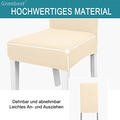 Granbest Premium Waterproof Dining Chair Covers Set of 4 - Image 4