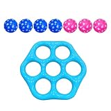 Sechseckige/dreieckige Form, Poolschwimmer, Familien Poolringe, Poolspiel, Spielzeug, geeignet für Wasserspiele Freien, Starke PVC Konstruktion, Wasserwettbewerbe für