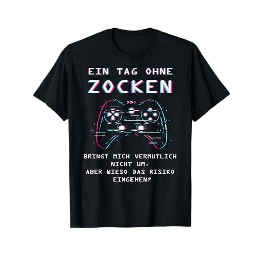 Zocker Gaming Gamer Geschenk T-Shirt