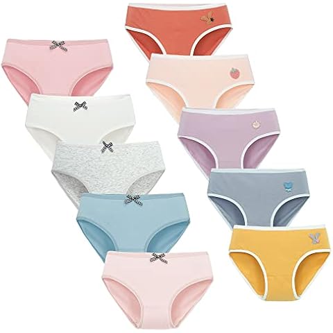 Happy Cherry Cotton Briefs for Girls Cover