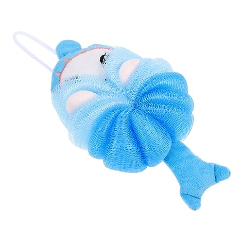 ARTSEWPLY Cartoon Animal Bath Balls Soft and Bath Scrubbers for Fun Bubble Making Nets and Bathing Accessory for Delightful Shower Experience