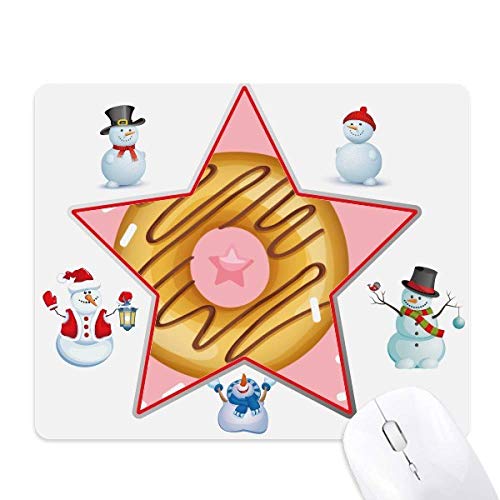 Tapis de souris nourriture et dessert beignet de bureau d'ordinateur