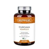 Kurkuma Kapseln Hochdosiert BIO 1420mg - Curcumin + Curcuma + Pfeffer Piperin + Ingwer - Kurkuma Bio & Vegan - Laborgeprüft - Kurkuma Extrakt - Curcuma Komplex - 120 Kapseln - Nutralie