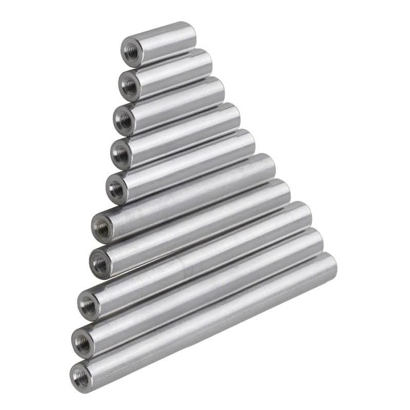 M2 okrągła, gwintowana aluminiowa podkładka dystansowa do modelu RC 4mm-100mm 10szt(22mm)