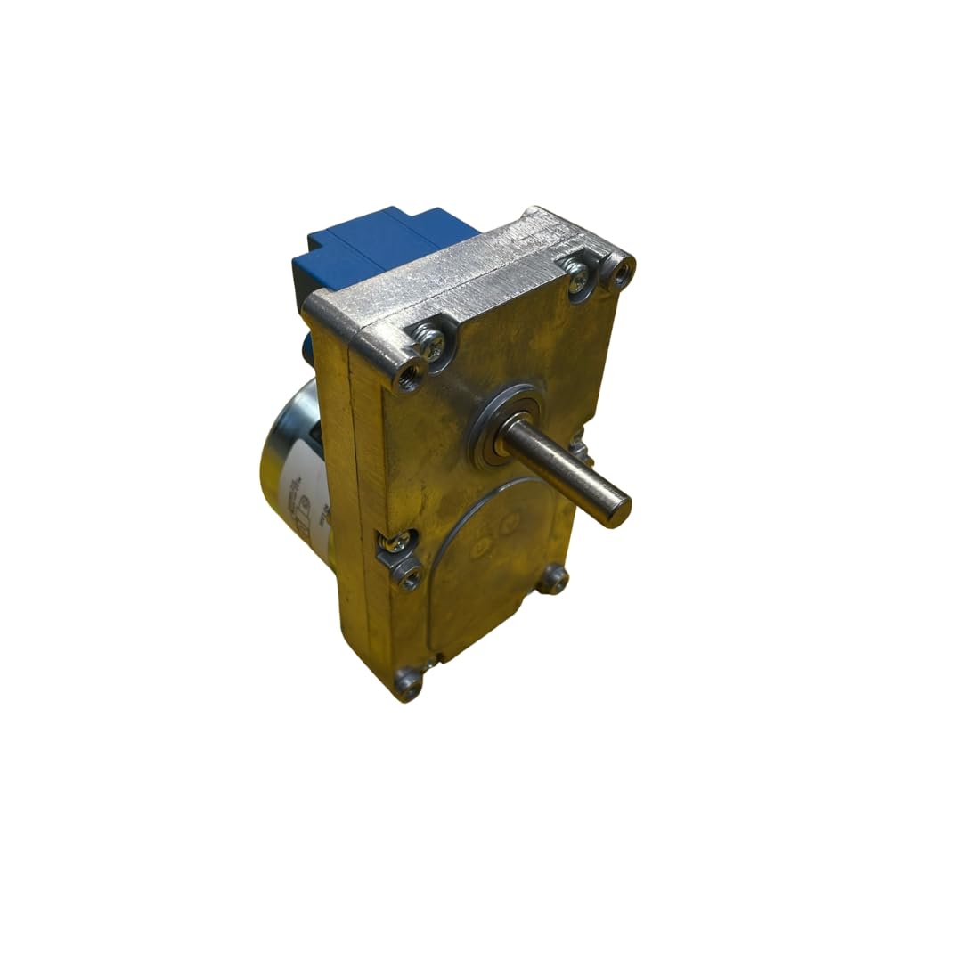 Silnik z przekładnią na pellet IPC GMF220D801, 2 obr./min 220 V, moment obrotowy 18 Nm, wałek 8,5 mm, kompatybilny z ektraflame, Dal Zotto, Opera, Bestove, Moretti, zamiennik 14702150