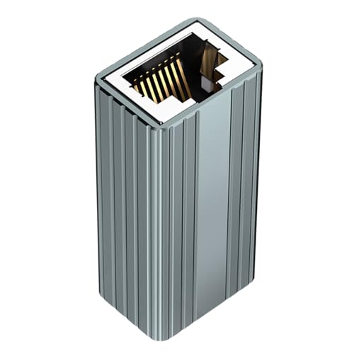 MLWSKERTY Ethernet Coupler 10Gigabit Ethernet Cable Extension Adapter Ethernet Female to Female Networking Joiner Connector