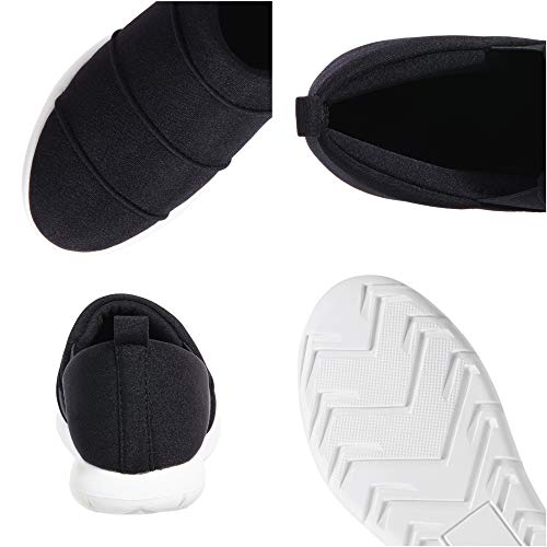 isotoner Zenz Women's Serenity Stretch Satin Slipper, Slip-On Shoe2