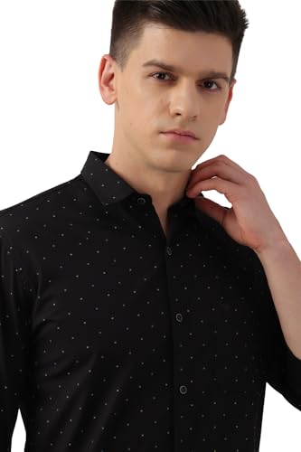 Image of Peter England Men's Cotton Slim Fit Shirt