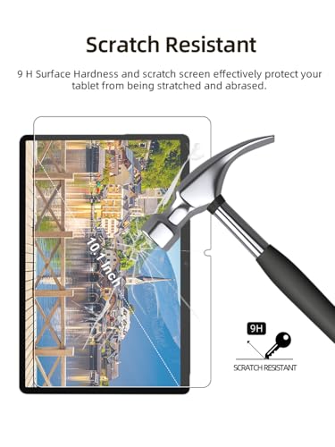 Protector de pantalla para FancyFish-T30B 10.1 pulg 2 pack miniatura 6