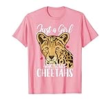 Cheetah Just a Girl Who Loves Cheetahs T-Shirt