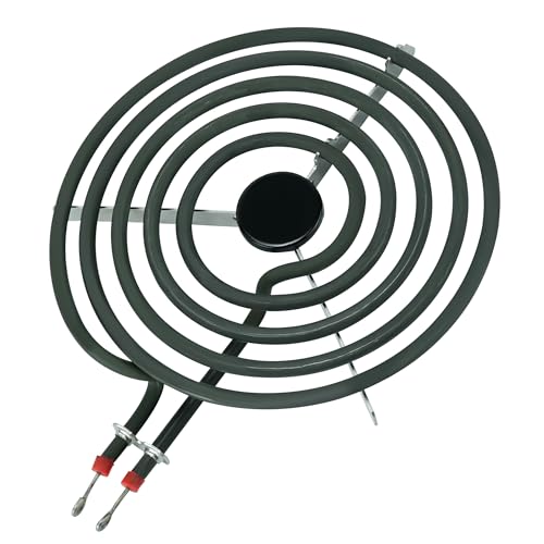 Romalon 316442301 Electric Range Burner Replacement Parts for 8''Coil Surface Element Replaces MP26YA 1465861 AP4356467 PS2339242 (8''5 Turns)