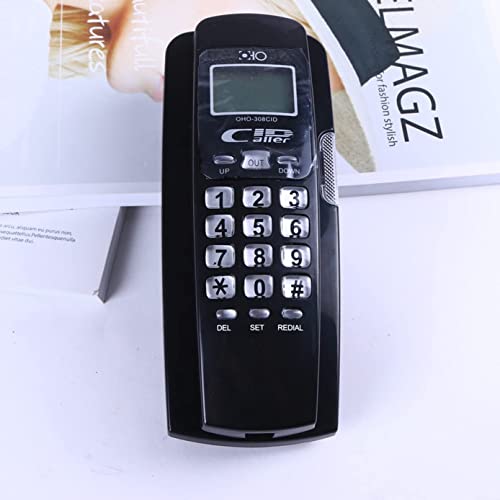 Image of Multipurpose Landline Telephone Corded Phone for Office, School, Home, Bank, Hospital, OHO-308CID Model ID LCD Display Phone (1Pcs)