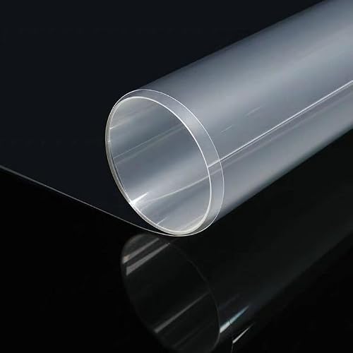 0.1mm Transparent Window Security Film Adhesive Shatterproof Anti Shatter Glass Film Safety Glass Protection Sticker for Home and Office,17.7Inch x 8.2feet