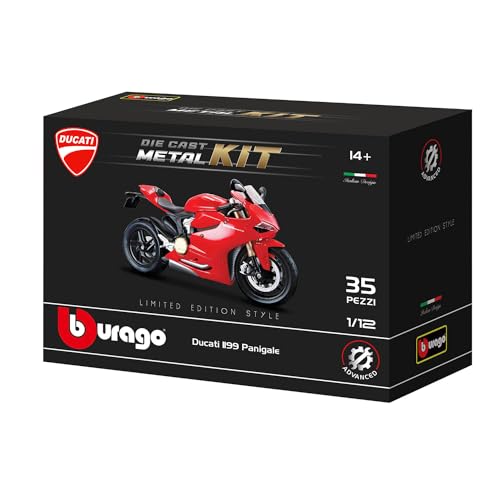 BBurago Ducati 1199 Panigale Kit 1:12 miniatura 2