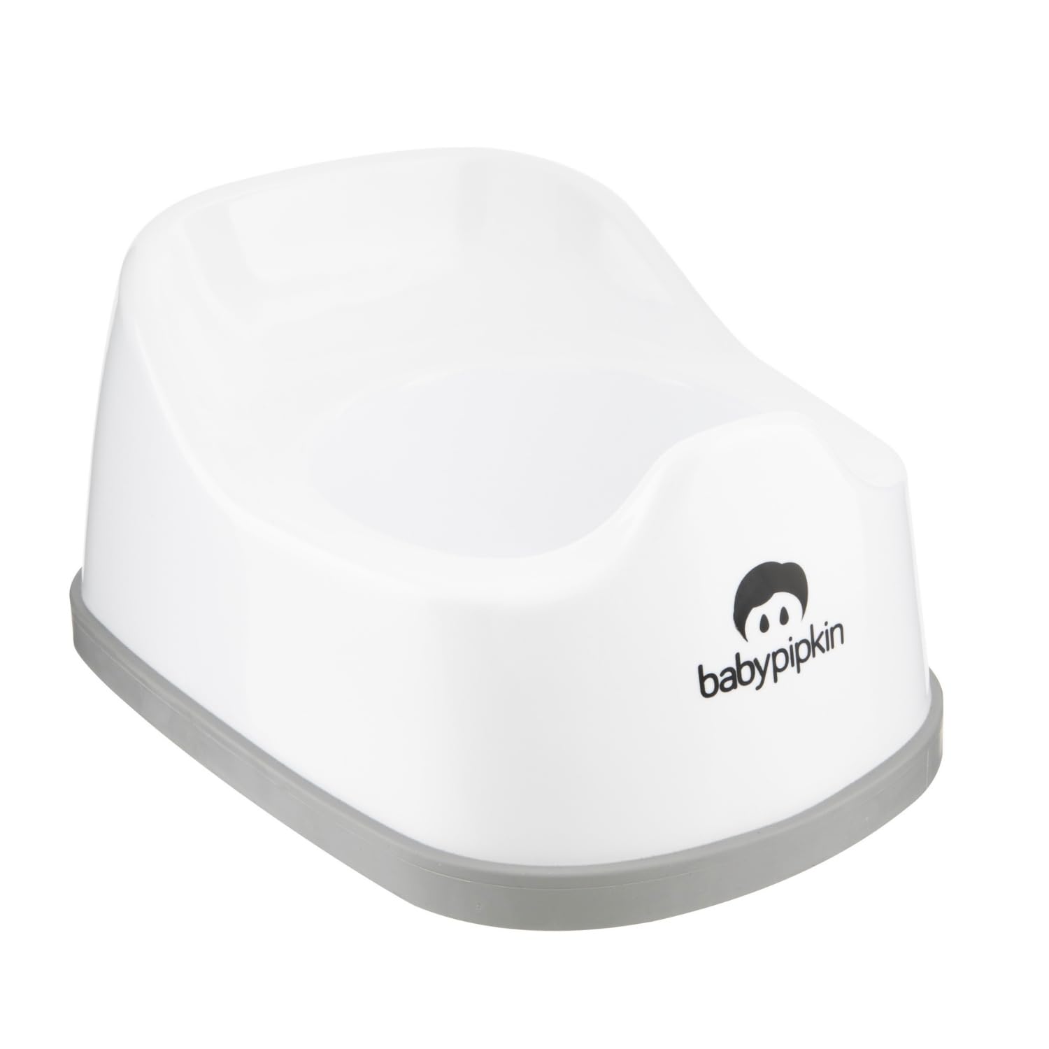 Homeshopa.com White Homeshopa Children Training Potty, 1 Pack Kids Toddler Toilet Training Seat, Plastic, Portable Lightweight, Non Slip Rubber Grip, Easy To Clean And Carry Travel Potty