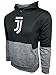Icon Sports Juventus Pullover Hoodie, Compatible To Juventus Hooded Sweater (Large) Black