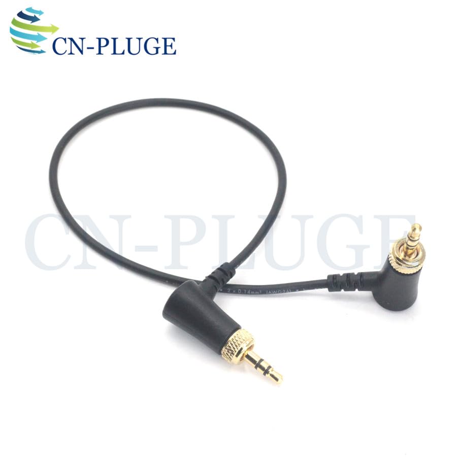 Wiring Connecting Terminals - 3.5mm TRS to 3.5mm TRS Audio Speaker Headphone Dual Plug Data Connection Input/Output Cable 30cm