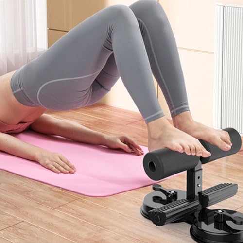 Ab Training Auxiliary Device,2025 New Upgrade Portable Adjustable Sit up Core Exercise Equipment,Double Suction Cups Three Levels of Height,Multi-functional Workout Ab Machine for Home Gym - Image 3