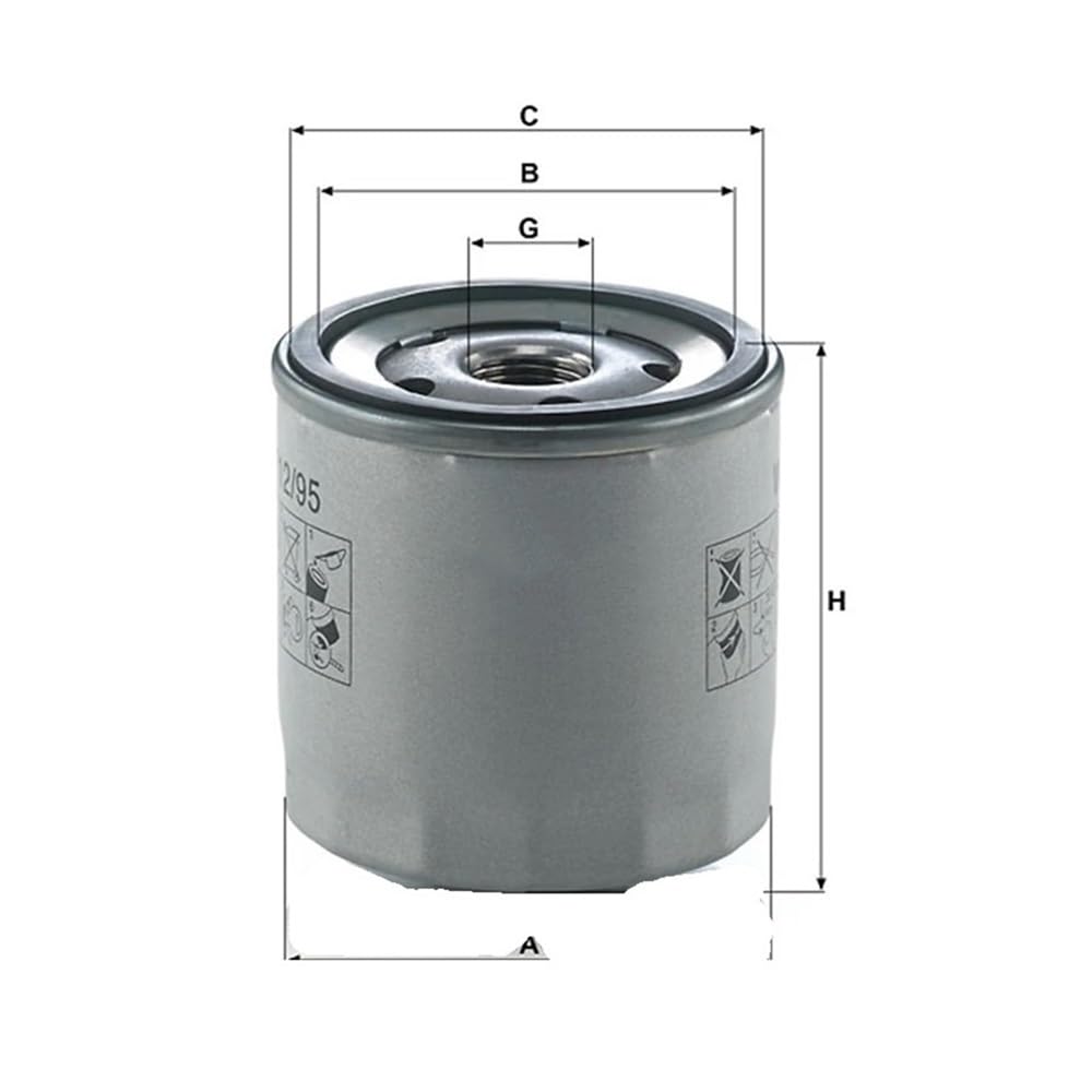 Para Polo Para Golf Para T-Cross Para Tiguan Para Leon III Para L04E115561 Para W712/95 Filtro De Aceite Coche Filtros De Motor