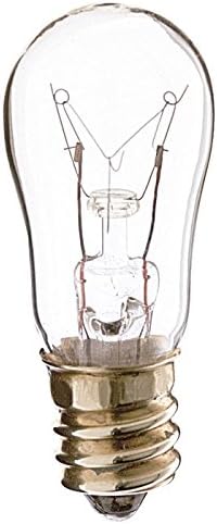 Satco S4569 6W 12V S6 Clear E12 Candelabra Base Incandescent bulb - 12 pack