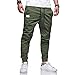 Cargohose Herren Slim Fit Freizeithose Alltag Arbeitshose Leicht Wanderhose Mehrere Taschen Tapered Hosen Lässige Sport Jogginghose Herren Lange Stretch Slim Trainingshose Fitnesshose Chinohose