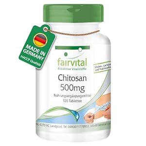 Fairvital Chitosan 500mg Tabletten 120 Stück