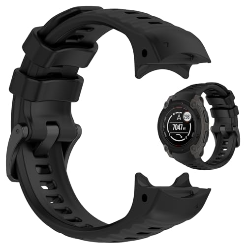 Bracelet silicone confortable pour Garmin Instinct E 40 mm contre les irritations