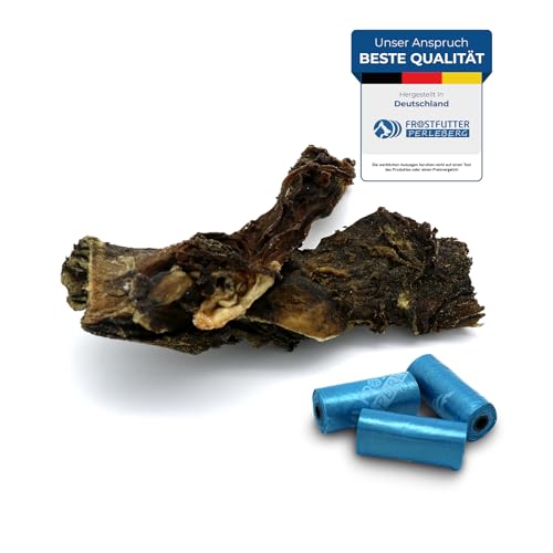 Frostfutter Perleberg Snack-Box Blättermagen | 1,5 kg getrockneter Blättermagen für Hunde | Hochwertiger Kausnack für natürliche Zahnpflege | Schonend getrocknet & leicht verdaulich | Made in Germany